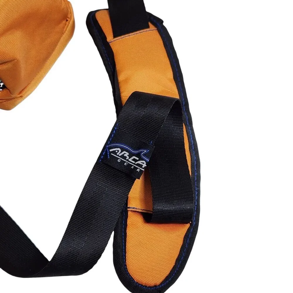 Arca Gear The Hydro Carrier Crossbody Shoulder Strap Wallet Case Orange Hiking